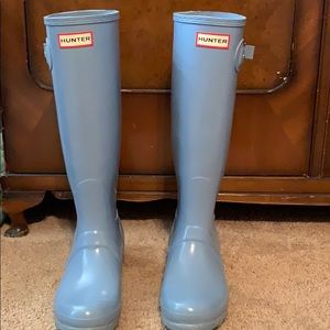 Hunter tall rain boots